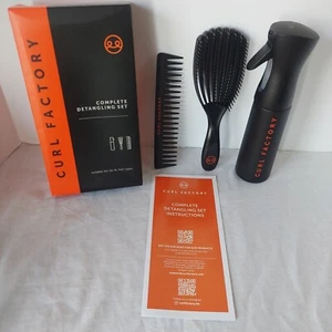 Juego completo desenredante de fábrica de rizos cepillo para cabello rizado peine botella de nebulización 2a-4c - Imagen 1 de 15