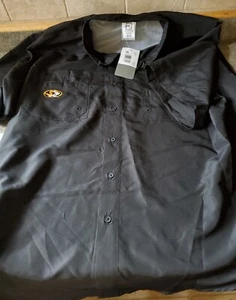 Pro Edge Missouri Tigers Mens Black Spf 50 Vented Shirt Size XL - Picture 1 of 5