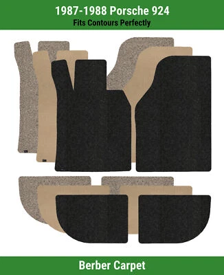 Lloyd Berber 前排和后排地毯垫适用于 1987 - 1988 保时捷 924  — 第 1/4 张图片