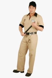 Department of Corrections Officer Prison Guard M Costume MEDIUM Charades Jail - Picture 1 of 2