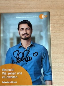 Salvatore Greco Blutige Anfänger Autogrammkarte orig signiert #6757 - Imagen 1 de 1