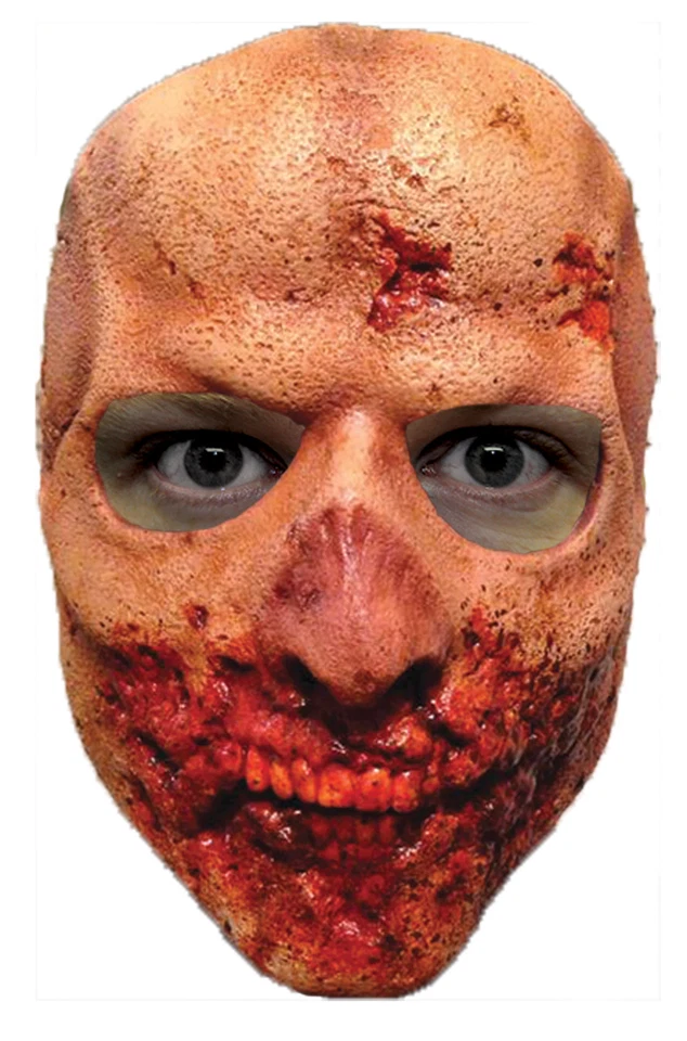 Walking Dead Teeth Walker Latex Adult Mask Zombie Movie Show Costume Halloween - Image 1 of 1
