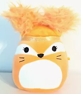 Squishmallow Squish-Doos Mallora Orange Fox Plush 6" Kellytoy 2021 - Picture 1 of 8