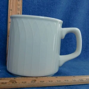 Taza gótica Homer Laughlin China OK+UC 8 oz té café 3327000 marfil hecha en EE. UU. - Imagen 1 de 5