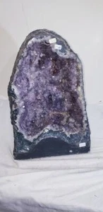 Amethyst Church Crystal Cathedral Geode - Nice Duzy - 14" Tall - Picture 1 of 6