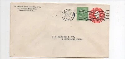 United States entire used 804 U429 Pittsburgh PA to Cleveland OH - Image 1 of 2