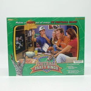 Football Party Bingo TV Football Game By Talicor Factory Sealed Vintage 1999 NEW - Picture 1 of 6