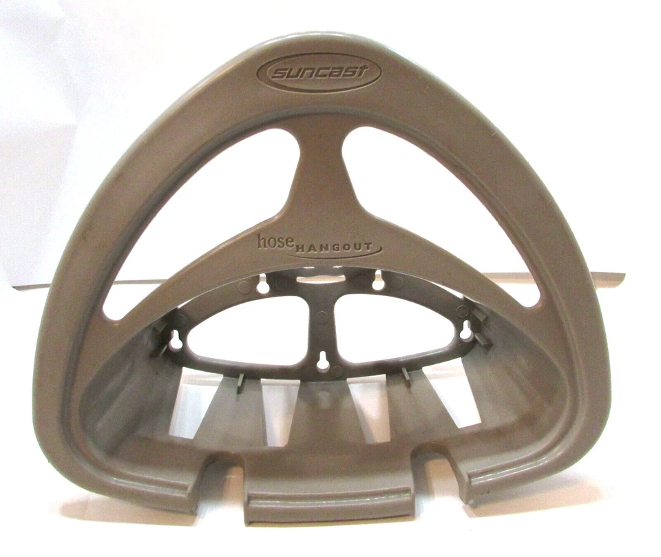 Suncast Garden Hose Hangout 2000's USA Beige Plastic 50ft Wall Rack Spool Holder - Image 1 of 3