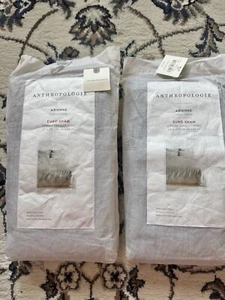Anthropologie Adrienne Collection 2 Euro Shames - Picture 1 of 6