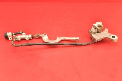 99-02 Kawasaki Kx125 KX 125 KX250 2001 pinza maestra de freno trasero palanca manguera pastillas Foto 1 de 4
