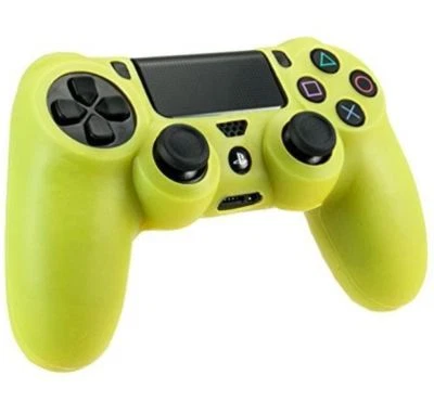 PlayStation 4 PS4 Controller Soft Protective Silicone Rubber Cover Case Yellow - Bild 1 von 4