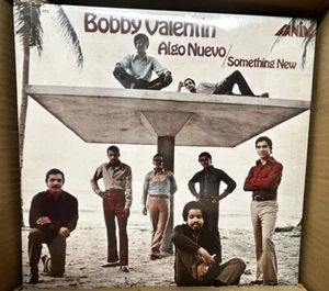 RARE Limited Edition LP Fania Bobby Valentin Algo Nuevo Something New - Imagen 1 de 2