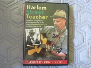 Harlem Street Teacher. Music of Reverend Gary Davis DVD Eric Lugosch instructor - Picture 1 of 3