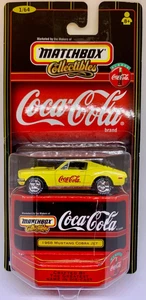 Matchbox 1968 Mustang Cobra Jet - Coca Cola Collection - MOMC - Picture 1 of 3