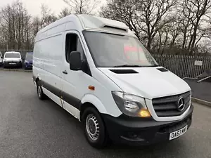 2017 67 REG MERCEDES BENZ SPRINTER 314 CDI MWB FRIDGE VAN WHITE AUTO EURO 6 !! - Picture 1 of 15