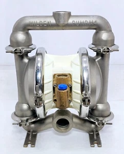 WILDEN PUMP M4 STAINLESS STEEL 67 316-SS DIAPHRAGM/TRANSFER PUMP 1-1/2" - Picture 1 of 22