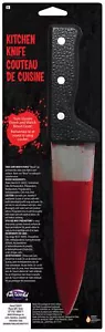 13" Bleeding Kitchen Knife - Morris Costumes - Picture 1 of 1