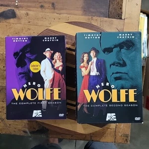 Nero Wolfe - Complete Series (2001-2002) Season 1 & 2 DVD Lot Boxed Sets 8 Discs - Picture 1 of 6