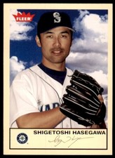 2005 Fleer Tradition Shigetoshi Hasegawa . Seattle Mariners #72