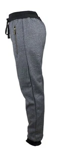 Zweifarbige graue Jogginghose - Bild 1 von 3