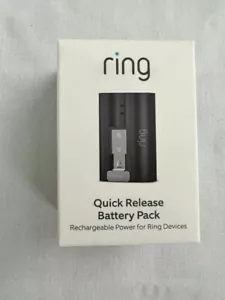 RING Rechargeable Battery Pack Video Camera and DoorBell 2/3/4 Quick Release - Picture 1 of 7