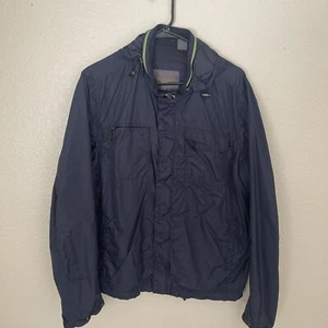 Ben Sherman Rain Jacket Water Resistance Large men's, Navy color Hoodie - Picture 1 of 3