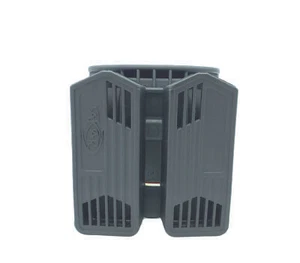 Universal Polymer OWB Double Magazine Holder Fits 9mm/40/45 Adjustable Paddle - Picture 1 of 2