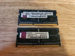 Kingston RAM PC3-10600 (DDR3-1333MHz) SODIMM 4GB (2x2GB) Kit - Picture 1 of 2