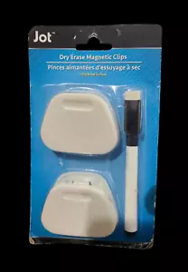 JOT Dry Erase Board Magnet 2 Clips - Picture 1 of 2