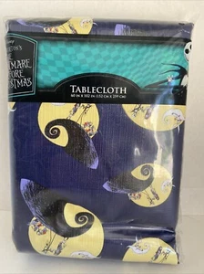 Disney The Nightmare Before Christmas Vinyl Tablecloth Halloween Jack 60 x 102” - Picture 1 of 7