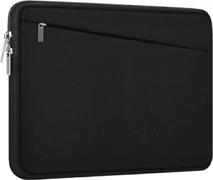 Slim 15.6" Laptop Sleeve Case Bag for Macbook Pro - Black & Durable - Picture 1 of 12