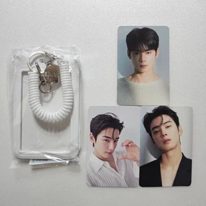 CHA EUNWOO x Abib Promotional SPECIAL PHOTOCARD HOLDER + PHOTOCARD SET - Picture 1 of 8