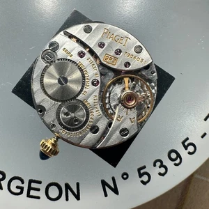 Movimento Orologio Piaget 9P2 non funzionante +quadrante corona e lancette orig. - Picture 1 of 5