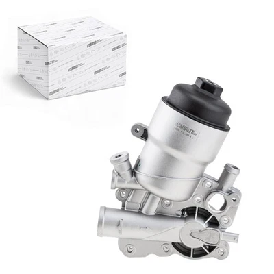 Conjunto de carcasa de filtro de aceite de aluminio para Audi A4 A5 A6 A7 A8 Q5 Q7 VW Touareg 3.0TDI Foto 1 de 4