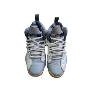 Air Jordan Jumpman Team 2 Cool Grey White Size 3.5 Nike Women Basketball Shoes - Picture 1 of 5