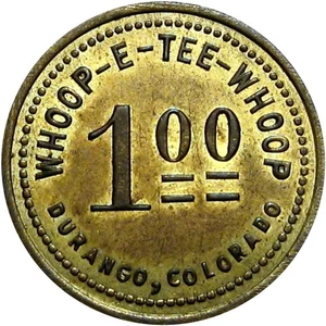 Durango Colorado Bueno para Token Whoop-E-Tee-Whoop - Imagen 1 de 2