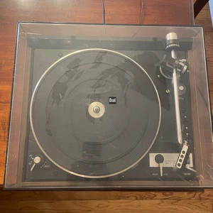Tocadiscos Automático Doble 1245 Vintage Hecho en Alemania *Leer Vinilo Reproductor de Discos - Imagen 1 de 7
