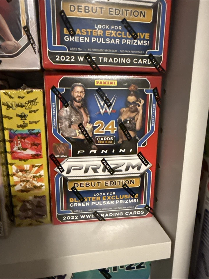 Panini 2022 WWE Prizm Debut Edition Wrestling Trading Card Blaster Box - 24 ✅🆕 - Image 1 of 1