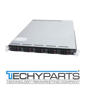 Supermicro SYS-1019P-WTR X11SPW-TF Xeon Gold 5136 3GHz 16GB 10x 2.5" 1U Server - Picture 1 of 5
