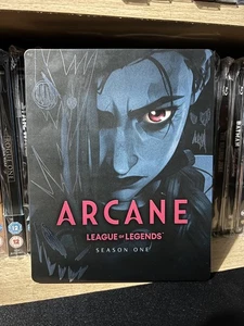 ARCANE LEAGUE OF LEGENDS SEASON ONE 4K UHD BLURAY STEELBOOK ** US IMPORT ** - Picture 1 of 4