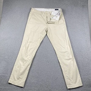 Polo Ralph Lauren Slim Fit Chino Hose Herren 34x34 Business Formal Beige Freizeit - Bild 1 von 15
