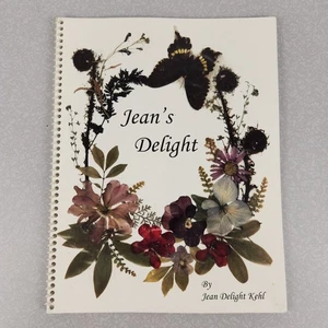 Jean's Delight Ein Buch gepresster Blumen und Gedichte von Jean Delight Kehl - Bild 1 von 14