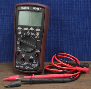 Multímetro digital Matco Tools MD257 con sondas - Imagen 1 de 7