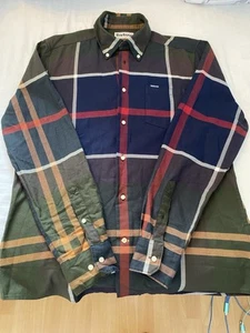 Barbour Dunoon Shirt Classic Tartan Size M Long Sleeve - Picture 1 of 7