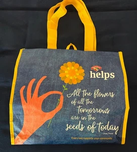 Shopping Tote Bag Reusable “Hannaford Helps” Grocery Store New England - Picture 1 of 4