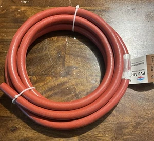 PVC High-Pressure Air Hose, 3/8 Inch ID x 10 Feet, Red, 98593 - Picture 1 of 3