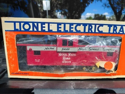 1983 Lionel Nickel Plate Road Extended Vision Illuminated Caboose 6-6905 - Image 1 of 4