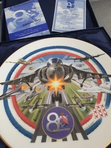 Royal Doulton Air force 80th Anniversary Plate Limited Edition Number 1283 - Picture 1 of 10