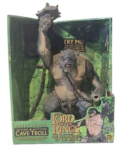Il Signore degli Anelli Cave troll suono elettronico action figure toybiz grande 26 cm  - Foto 1 di 5