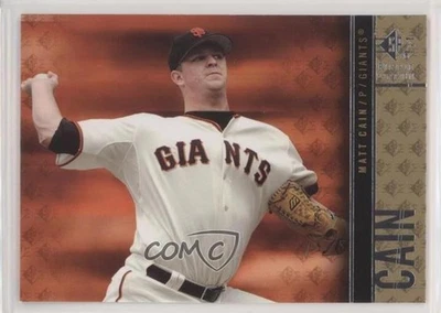 2007 SP Rookie Edition Matt Cain #43 - Image 1 of 2
